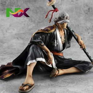 Figurine d'action en PVC de Trafalgar <span class=keywords><strong>Law</strong></span>, 13 cm, en une seule pièce, assise en kimono, figurine d'anime, décoration, statues, cadeaux, artisanat en plastique - Product Image 2