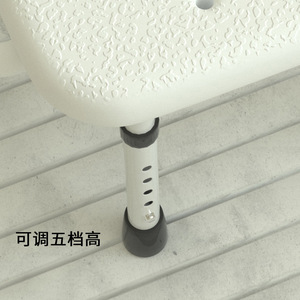 Hot Sell Wall Mounted Bath <b>Bench</b> Shower Chair <b>Folding</b> Bath Chair With Built-in Shower Holder for Elderly - Product Image 3