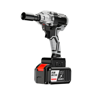Brushless electric wrench, lithium-ion impact <b>tool</b> for woodworking, auto repair, socket set, electric screwdriver, rechargeable - Product Image 1