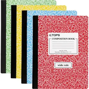 Cuaderno de composición escolar personalizado A5, horario de oficina, cuaderno en espiral de cubierta dura