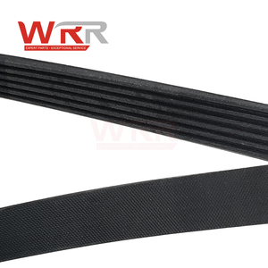 Courroie de transmission 11287526364 pour BMW E60 E65 540i 750i, en caoutchouc flexible, pour alternateur et ventilateur, accessoire de moteur, courroie trapézoïdale nervurée, qualité supérieure - Product Image 5