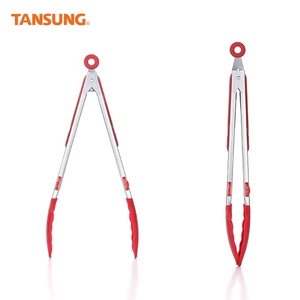 <span class=keywords><strong>Amazon</strong></span> Meilleur Vendeur En Acier Inoxydable Pinces de <span class=keywords><strong>Cuisine</strong></span> En Silicone - Product Image 6