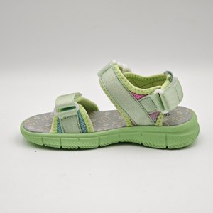 Sandali Estivi <span class=keywords><strong>Verde</strong></span> <span class=keywords><strong>Menta</strong></span> per Bambini - <span class=keywords><strong>Scarpe</strong></span> Casual da Spiaggia con Velcro, Rete Traspirante, Punta Aperta e Antiscivolo - Product Image 4