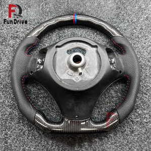 Volante de Fibra de Carbono con Paletas Personalizado para <span class=keywords><strong>BMW</strong></span> Serie E E91 <span class=keywords><strong>E46</strong></span> M3 X5 E53 E63 X1 E84 E61 E34 E60 M5 E43 X3 E83 E30 E85 - Product Image 2