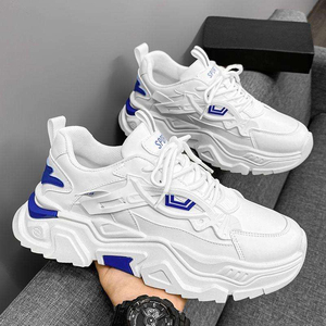 Zapatos deportivos casuales de invierno para hombre, diseño original para aumentar la altura, antideslizantes, resistentes al desgaste, con amortiguación de goma para caminar - Product Image 5