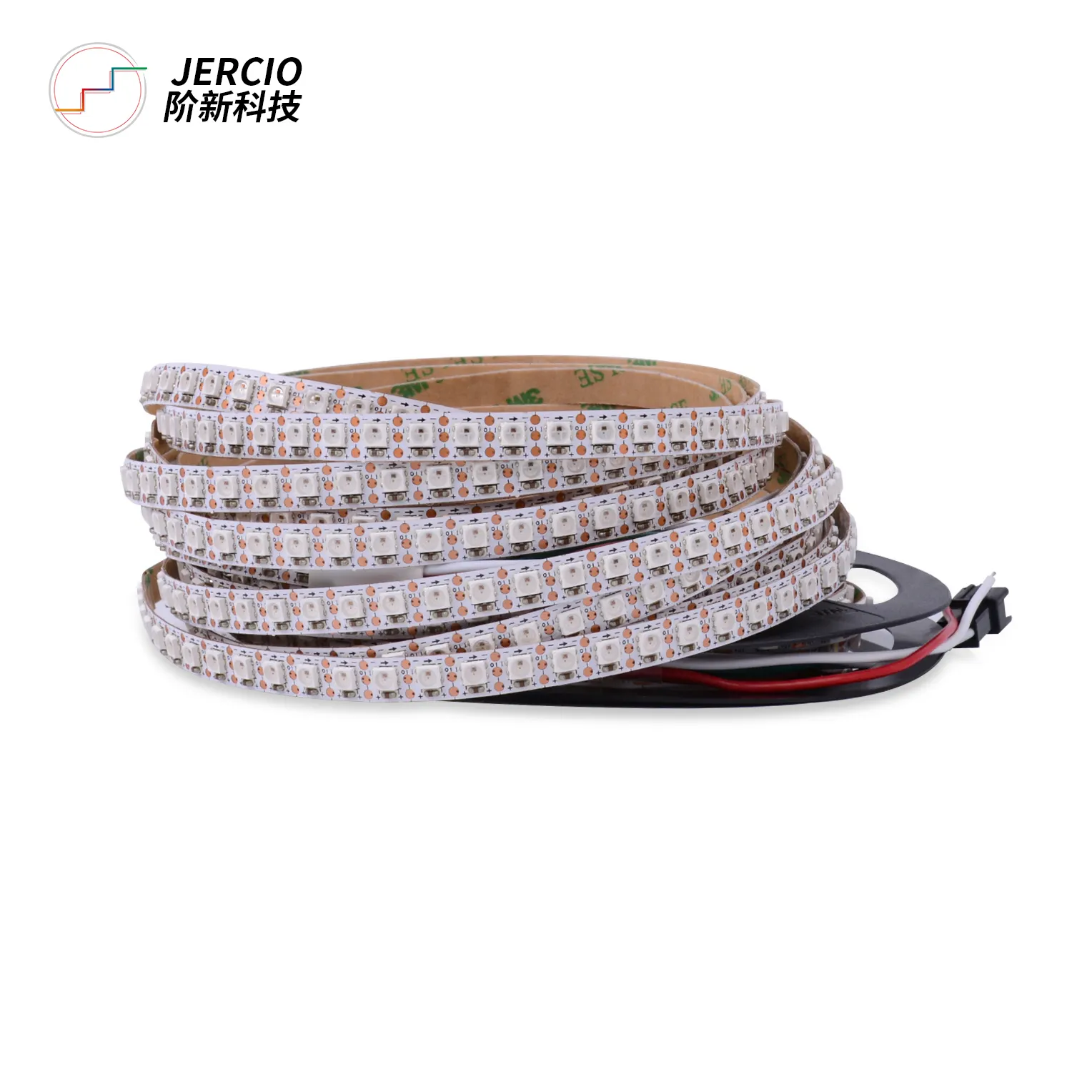 JERCIO SK6812mini / WS2812mini / XT1505 SMD 3535 yüksek parlaklık RGB IDC5V bireysel adreslenebilir LED şerit