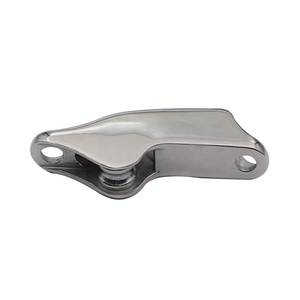 Acier inoxydable 316 Marine Corde Clamp Cam Cleat W/roue 18x90mm Flip up Clamp Jam Line Cleats Fairlead 3-6mm Yacht Boat Hardware - Product Image 2
