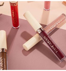 Producto Popular Transfronterizo, Juego de 6 Labiales Líquidos Mate Mineral Rosa, Impermeables y Antiadherentes, Venta al por Mayor - Product Image 2