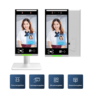 Aluminum Housing 10 Inch Ambience Light and LED Light Face Detection Device Android Face Recognition and QR Code RFID - Product Image 4