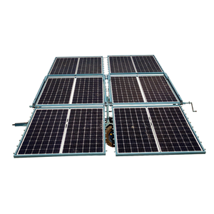 High-Efficiency Hybrid Off-Grid <b>Solar</b> Trolley Unit Mobile Charging <b>Lighting</b> <b>System</b> Lithium-Ion Battery Customizable Pure - Product Image 4