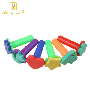 Bambini bambini spugne di vernice <span class=keywords><strong>spugna</strong></span> Stamper apprendimento precoce dito vernice <span class=keywords><strong>spugna</strong></span> pennelli schiuma arte strumenti di <span class=keywords><strong>disegno</strong></span> - Product Image 6