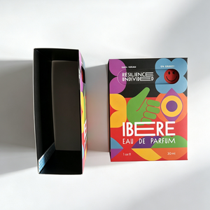 Emballage personnalisé en papier coloré de style mode avec bande décorative haut de gamme - Product Image 6