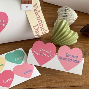 สติกเกอร์อะคริลิกรูปหัวใจรูปน้ำผึ้งและความหวานสำหรับตกแต่งเค้กวันวาเลนไทน์เทศกาลฉีซีฉลากปิดผนึก - Product Image 3