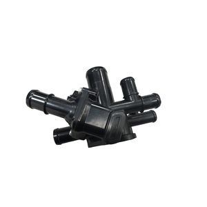 Boîtier de thermostat de liquide de refroidissement/sortie d'eau adapté pour AUDI A3 SKODA <span class=keywords><strong>OCTAVI</strong></span> 06A121111 06A 121 111 - Product Image 5