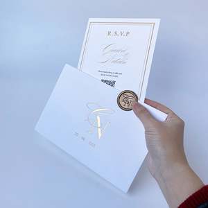 Cartes d'invitation <span class=keywords><strong>de</strong></span> <span class=keywords><strong>mariage</strong></span> luxueuses en acrylique islamique écologique <span class=keywords><strong>à</strong></span> livraison rapide - Product Image 1