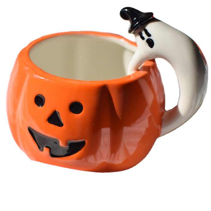 Happy Halloween Polar Bear Pumpkin Indian' Travel Mug