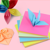 Kertas Warna-warni Aman untuk Anak 10 Warna Campuran Permen  Tidak Beracun untuk Kerajinan Tangan TK Origami Kertas Bunga Jendela