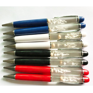 Stylo à huile 3D personnalisé, flottant en forme d'œuf pour finition publicitaire, nouveauté - Product Image 2