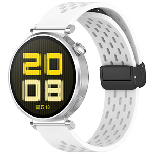 Correa de Reloj Magnética Plegable con Hebilla, Correas Universales de Silicona para Relojes Huawei, Xiaomi, <span class=keywords><strong>Garmin</strong></span> 18/20/22, <span class=keywords><strong>Accesorios</strong></span> para Correas de Reloj - Product Image 1