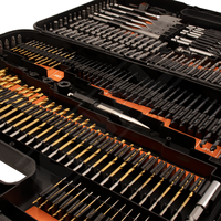 Kit de 246 forets multifonctions pour bois et métal, outils électriques, perceuse électrique, outils à main, pièces de réparation puissantes, 1 ensemble OEM robuste