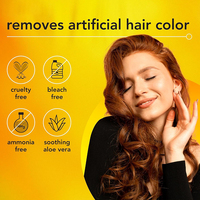 Crema Decolorante para Cabello de Uso Profesional, con Logotipo Personalizado, Decoloración Natural Sin Daños, Eliminador de Tinte, Corrector de Color Desigual del Cabello
