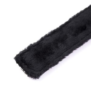 Наручники для БДСМ-игр Yamamoto SM017, розовые, из искусственной кожи и меха, секс-игрушка для взрослых - Product Image 4