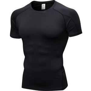 Camiseta Deportiva <span class=keywords><strong>de</strong></span> Manga Corta para Hombre, Corte Ajustado, Elástica, <span class=keywords><strong>de</strong></span> Secado Rápido, para Fitness, Running y Entrenamiento - Product Image 6