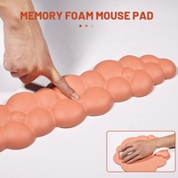 Gradient Cloud Gaming Clavier Tapis de Souris Cloud Tapis de Souris Ergonomique Laika Mousse à Mémoire Support Antidérapant Tapis de Souris pour Bureau Maison