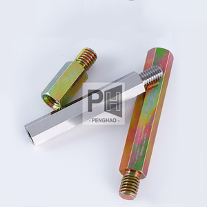 M2 M2.5 M3 M4M5 M6 M8 nichelato piastra di zinco acciaio al carbonio maschio femmina esagonale distanziatore pilastro PCB montaggio scheda madre distanziatore esagonale - Product Image 5