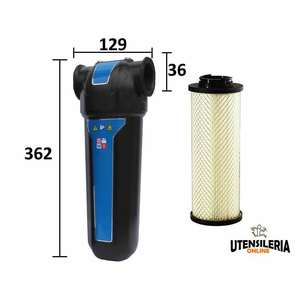 กรองฝุ่น AF400เกรด QF, OMI 6667ลิตร/นาที - Product Image 1