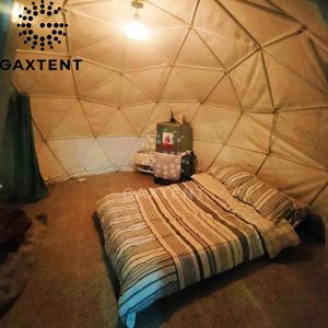 Dôme géodésique extérieur blanc personnalisé, serres transparentes pour événements de glamping de luxe modernes, tente quatre saisons - Product Image 5