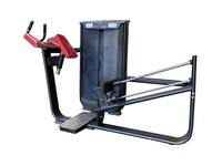 Appareil d'entraînement commercial pour le bas du corps à conception ergonomique – Machine de fitness professionnelle pour club de gym – Entraîneur de hanche et de jambe à bascule