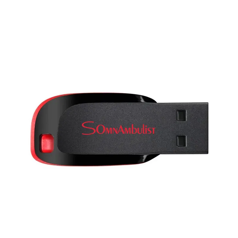 Sıcak satış Somnambulist USB kalem sürücü 64MB bellek Pendrive 64MB USB 2.0 Flash diskler 64mb USB Flash sürücü
