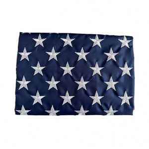 Heavy Duty Oxford Cloth Grommets American <b>Flag</b> 3x5 FT 90x150cm Outdoor for Embroidery 210D Portable Flying Style <b>Flag</b> - Product Image 4