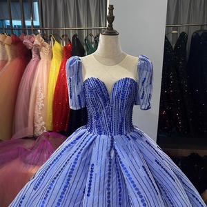 <span class=keywords><strong>Robe</strong></span> <span class=keywords><strong>de</strong></span> <span class=keywords><strong>mariée</strong></span> européenne et américaine élégante à col en V, jupe tutu <span class=keywords><strong>de</strong></span> performance, transfrontalière, 2025, avec traîne chapelle pour adultes - Product Image 3