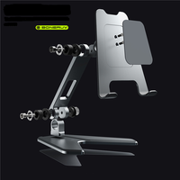 Support de téléphone portable et tablette pliable et réglable en aluminium Boneruy pour bureau