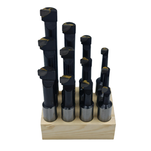 Набор из 9 шт. 12-мм стальных/твердосплавных расточных резцов для черновой обработки, для токарных станков, расточная оправка 2 дюйма (50 мм), НОВИНКА GLOWON - Product Image 1