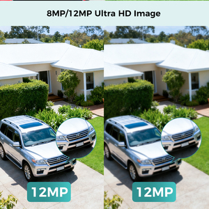 ระบบกล้องวงจรปิด NVR 8 ช่อง แบบกันน้ำ IP67 พร้อมกล้อง 4K 8MP เสียงสองทาง เซ็นเซอร์ CMOS มุมกว้าง บันทึกข้อมูลบนคลาวด์ รุ่น PK-8 - Product Image 6