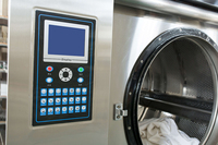 Laveuse-essoreuse industrielle électrique entièrement automatique de 100 kg, machine à laver commerciale en acier inoxydable 304, nettoyage à l'eau froide