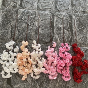 Fleurs <span class=keywords><strong>de</strong></span> <span class=keywords><strong>Cerisier</strong></span> Artificielles Encryptées <span class=keywords><strong>de</strong></span> Haute Qualité pour Décoration <span class=keywords><strong>de</strong></span> Jardin, Fleurs <span class=keywords><strong>de</strong></span> <span class=keywords><strong>Cerisier</strong></span> Faits Main avec Fleurs <span class=keywords><strong>de</strong></span> <span class=keywords><strong>Cerisier</strong></span> Artificielles - Product Image 3
