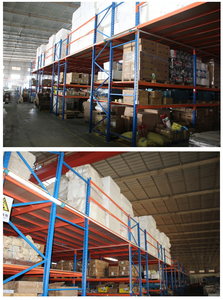Platform Rak Mezzanine Dua Tingkat Tugas Berat untuk Kantor Gudang yang Dapat Disesuaikan - Product Image 5