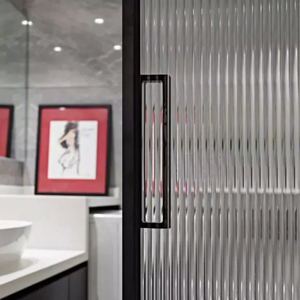 Pellicola Privacy per <span class=keywords><strong>Finestre</strong></span>, Vetro Smerigliato Rimovibile Anti-UV, Adesivi Decorativi a Effetto Canna per Casa e Ufficio - Product Image 4