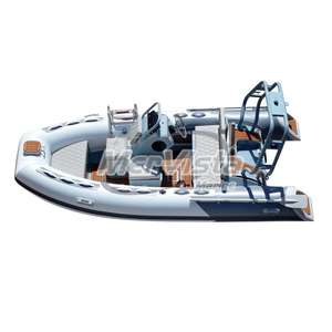 <span class=keywords><strong>En</strong></span> Oferta, Bote de 4.8m con Certificación CE, Económico, Combinación de Aluminio e Hypalon para Paseos Familiares y Pesca - Product Image 3