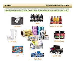 Papel para Tarjetas Rasca y Gana Anti-Falsificación y Pegatinas de Hologramas <span class=keywords><strong>3D</strong></span> de Seguridad - Product Image 4