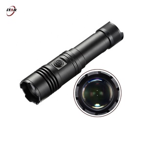 Odm linteras lanternes 1300M longue portée étroite lep rechargeable <span class=keywords><strong>El</strong></span> Feneri petite lampe de poche Laser blanche lampe torche Flash - Product Image 5