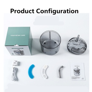 Fontaine à eau automatique pour animaux de compagnie de 1,8 L, distributeur d'eau pour chien, abreuvoir électrique intelligent pour chat - Product Image 4