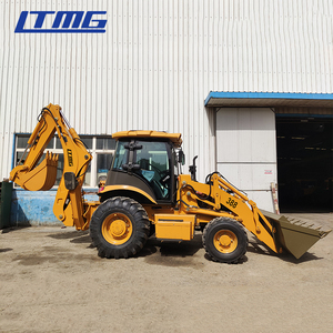 جرار LTMG وزن 2.5 طن ودفع رباعي 4x4 مع لودر وحفار، ومطرقة هيدروليكية لكسر الصخور، لودر بحفار خلفي للبيع - Product Image 2