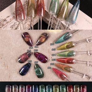 Tendencia de Moda, Esmalte de Uñas Magnético UV de Doble Luz con Diseño de Ojo de Gato, 15 ml, Esmalte de Uñas Semipermanente, Pegamento para Uñas - Product Image 2