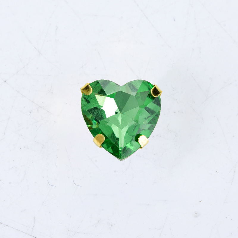 Heart light green