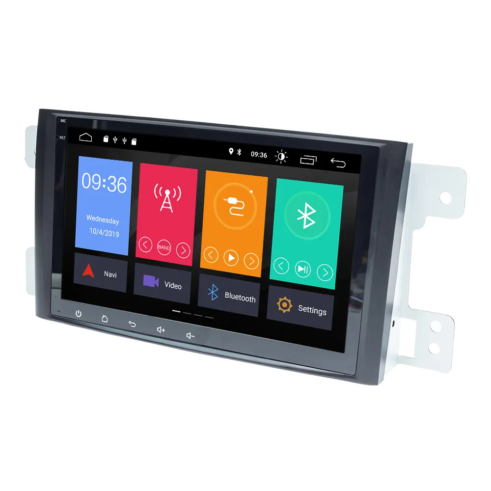 Lecteur DVD de voiture 2 din sous Android 10, unité principale multimédia, GPS, avec son stéréo, IPS, wi-fi, 4G, pour Suzuki Grand Vitara 2005 à 2013